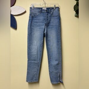 Oliver Logan MOM Split Hem Jeans 28 x 28